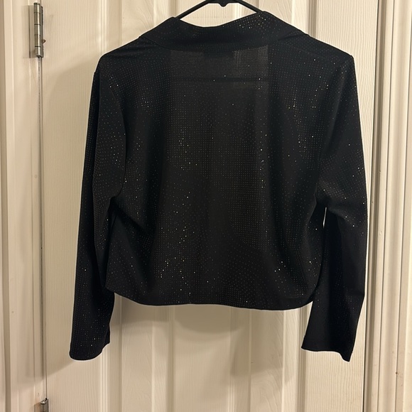 Women’s Calvin Klein large black jacket blazer “sparkly” - Picture 5 of 5